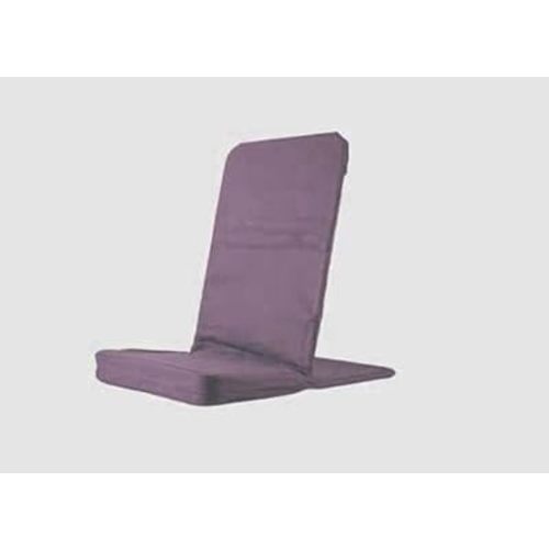 BackJack Extra Large Purple Cotton Fabric Lightweight Floor Seating Chair