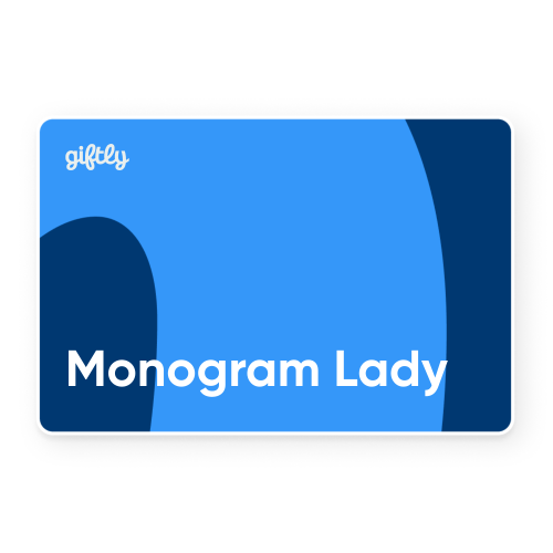 Monogram Lady Gift Card