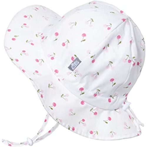 JAN & JUL Adjustable Cotton Floppy Sun Hat with 50+ UPF Protection for Girls