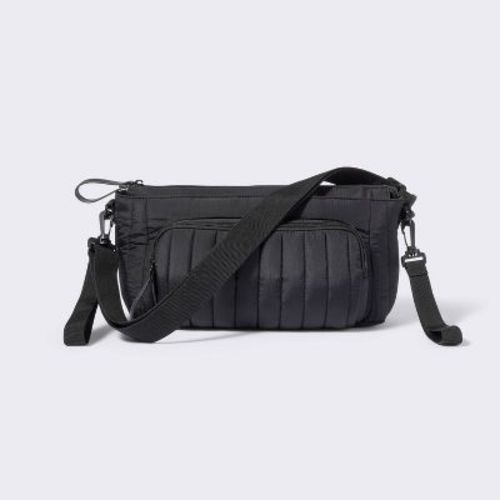 Stroller Organizer with Strap Solid Shoulder Diaper Bag - Black - Cloud Island™