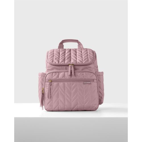 Mauve Forma Backpack Diaper Bag - Mauve | skiphop.com