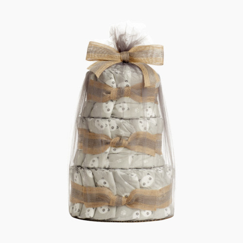 The Honest Company Diaper Cake - Pandas