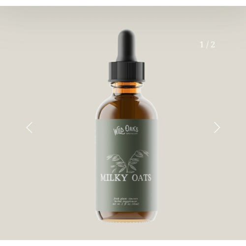 Milky Oats Tincture — Wild Oaks Apothecary