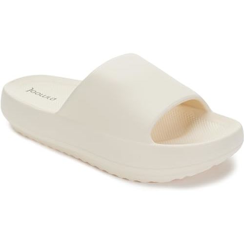 Joomra Arch Support Slides for Women and Men Recovery Sandals Plantar Fasciitis Slippers | Pain Relief Cushion Thick Sole