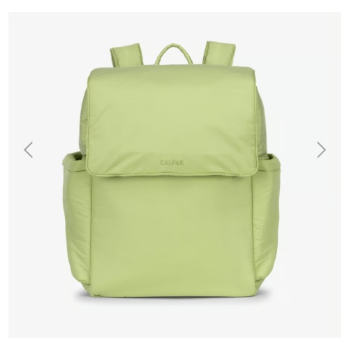 Diaper Backpack with Laptop Sleeve in Lime | CALPAK