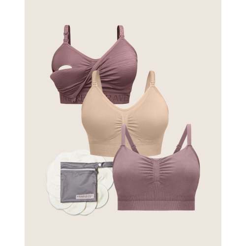Mix-and-Match Nursing & Pumping Bra Bundle | Kindred Bravely