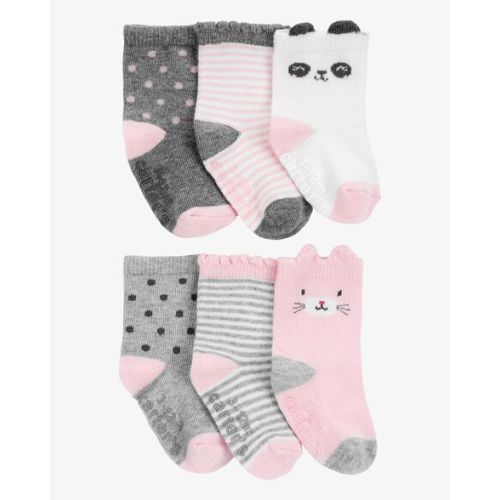 Baby 6-Pack Critter Socks - Carter's | Carter's