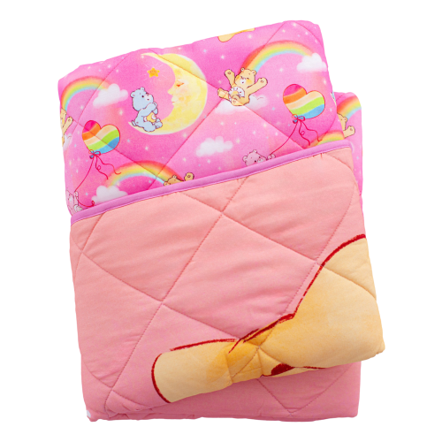 Care Bears Baby™ pink stars toddler birdie quilt