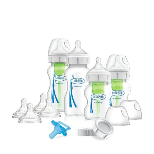 Dr. Brown's Options+ Wide-Neck Baby Bottle Essentials Gift Set