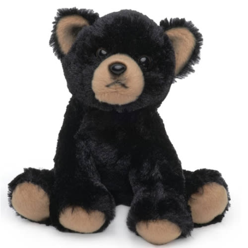 Amazon.com: Bearington Lil' Huck Small Plush Stuffed Animal Black Bear, 7 Inches : Toys & Games