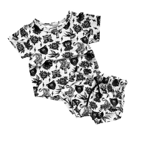 Bummie Two Piece Set in Born to be Wild – Rebel Bro