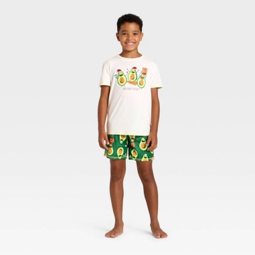 Boys' 2pc Short Sleeve Christmas Pajama Set - Cat & Jack™