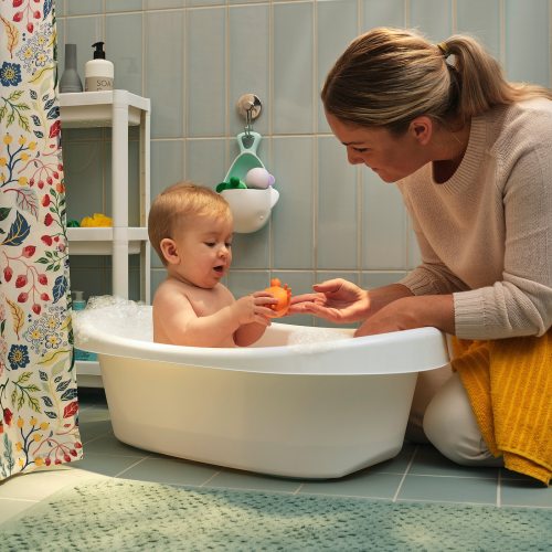 IKEA Baby bath - white/turquoise