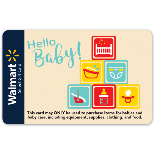 Baby Only Select Walmart Gift Card