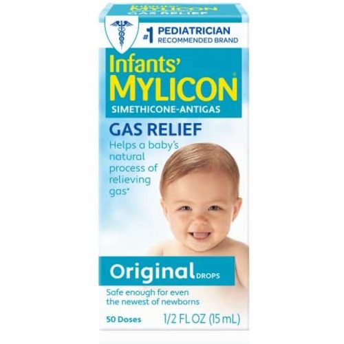 Mylicon Gas Relief Drops for Infants and Babies, Original Formula, 0.5 Fluid Ounce