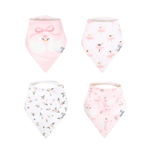 Copper Pearl Katerina Baby Bandana Bib Set