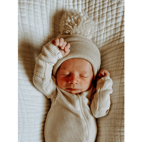 Baby's First Hat®, Sand Pom – SpearmintLOVE