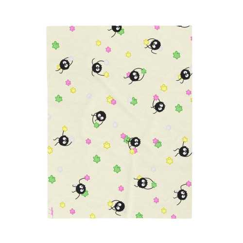 Susuwatari Studio Ghibli Spirited Away Totoro Inspired Anime Velveteen Plush Blanket