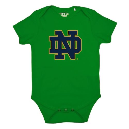 Notre Dame Fighting Irish Garb Otis ND Infant Bodysuit Kelly Green