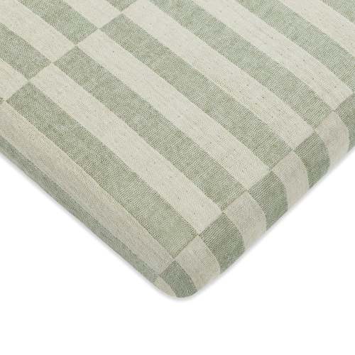 Midi Crib Sheet in GOTS Certified Organic Muslin Cotton