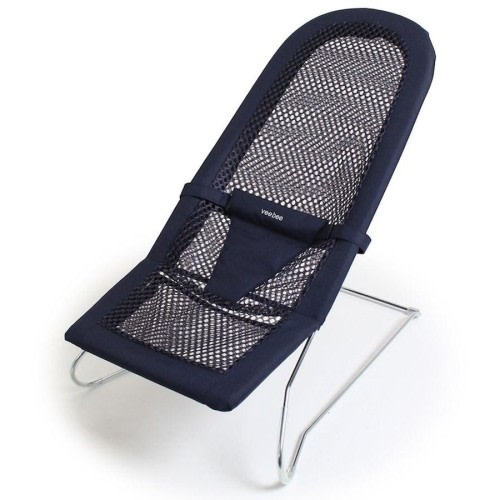 Vee Bee Serenity Navy Infant Baby Bouncer Chair/Seat/Bouncing/Rocking/Newborn