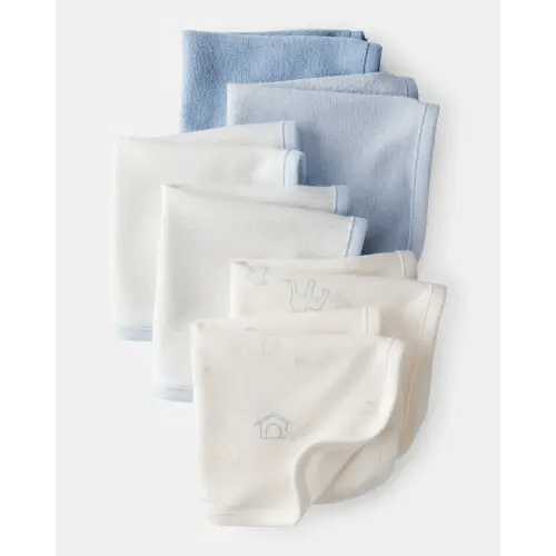 Baby Boy 6-Pack Washcloths - Blue | Carter's