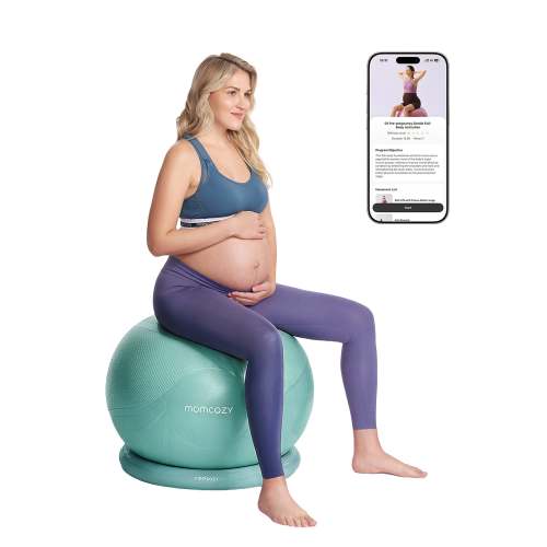 Momcozy Pregnancy Ball | Yoga Ball & Birthing Ball