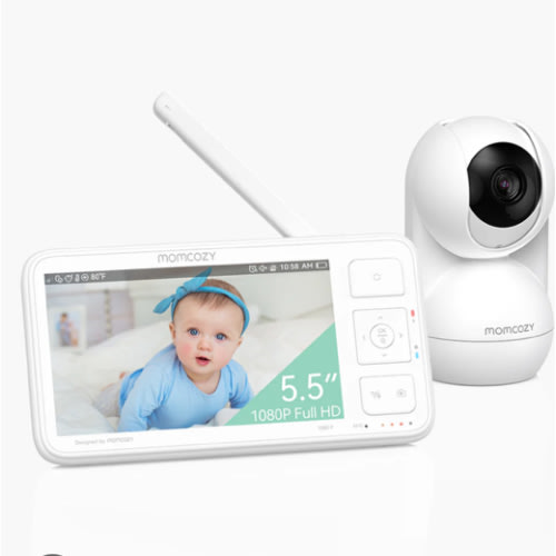 Momcozy 5.5'' Full HD Video Baby Monitor 1080P No WiFi-BM03