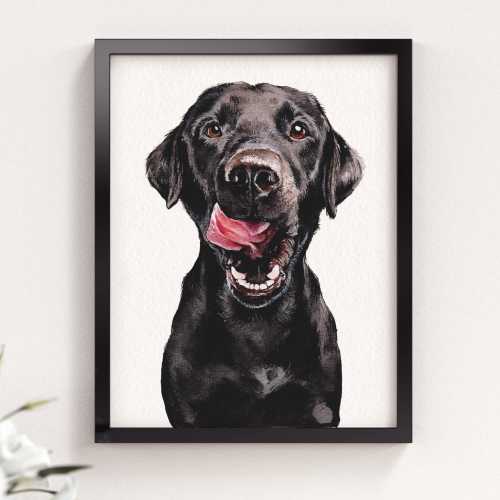 Custom Watercolor Portraits,Using Pet Photo,Personalized Digital Dog Portraits,Cat Portraits,Custom Dog Portraits,Custom Pet Memorial Art
