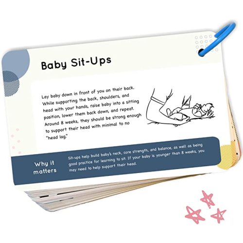 Curious Baby™ Award Winning 40+ Activities for Baby & Me (0-12 Months) | Developmentally-Focused and Stimulating Creative Playtime Ideas for Baby & Me | Includes Black/White High-Contrast Cards