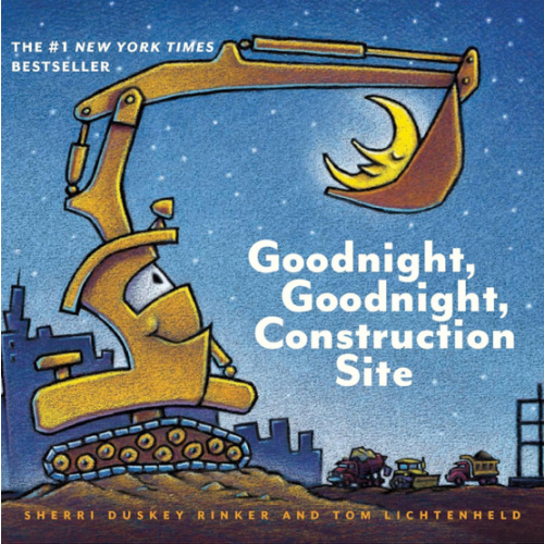 Goodnight, Goodnight Construction Site (Board Book for Toddlers, Children's Board Book)