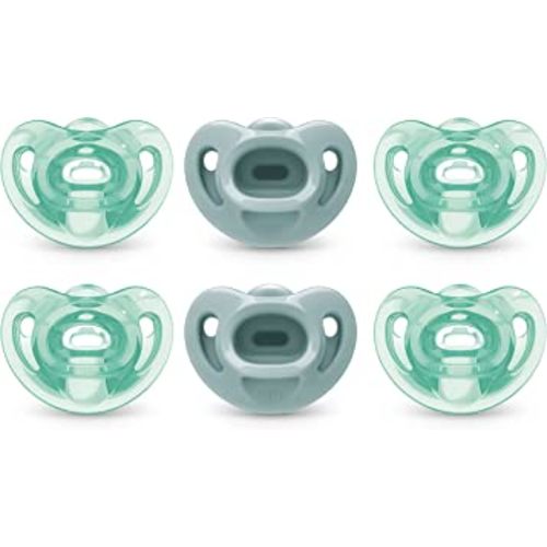 NUK Comfy Pacifiers, 6-18 Months, 6 Pack