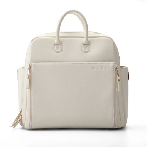 Ayla Diaper Bag- Ivory