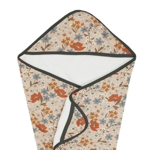 Copper Pearl Hooded Bath Towels Premium Knit/Terry Cloth Baby Towels with Hood, Pockets, and Cool Designs - Great to Gift and Make Bath Time Fun - Baby Bath Towel, Eden