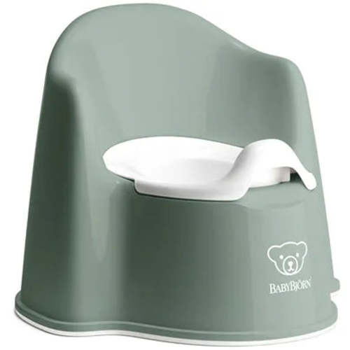 Potty Chair - Deep green/White