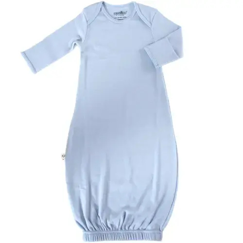 Merino Wool Baby Gown |Natural Merino Wool Baby Sleepwear – Woolino