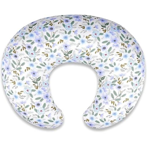 Nursing Pillow & Breastfeeding Pillow – Ergonomic C-Shape for Breastfeeding & Bottle Feeding, Standard Size Breathable with Washable Cover, Hypoallergenic,Tummy Time & Sitting Support (0-12Months)