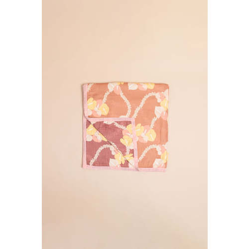 Oversized Blanket - Sangria/Ember Woven Lei