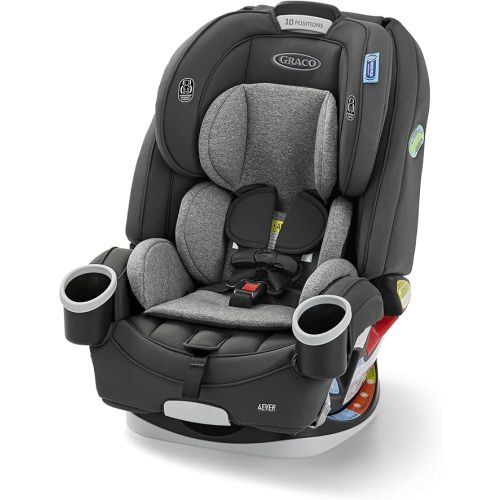 Graco 4Ever All-in-One Convertible Car Seat, 4-in-1 Baby to Big Kid Car Seat from 1.8-54 kg (4-120 lb), ProtectPlus Engineered, Lofton