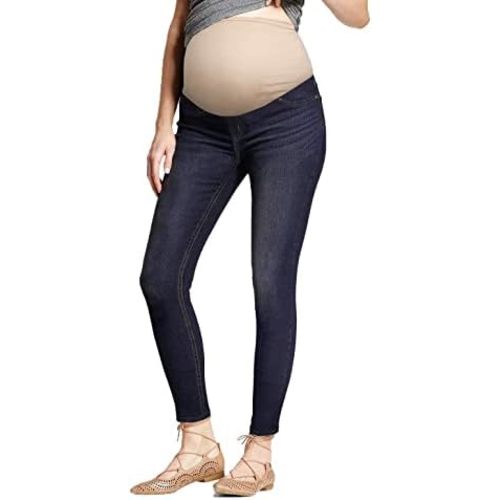 Hybrid & Company Maternity Women's Super Comfy Ultra Stretch Skinny Jeans
