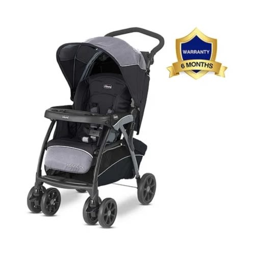 Chicco Cortina CX Stroller - Black - Nurturing Baby Gear for Growth and Exploration