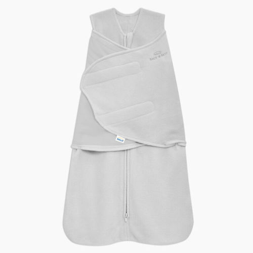 Swaddle Fleece Sleepsack - Grey Small