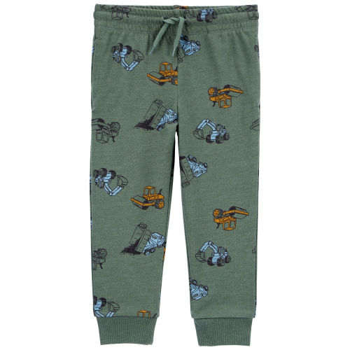 Toddler Construction Pull-On Joggers