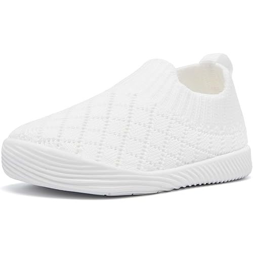 MORENDL Baby Shoes Toddler Walking Sock Shoes Non-Slip Breathable Boys & Girls Sneakers Infant Tennis Shoes