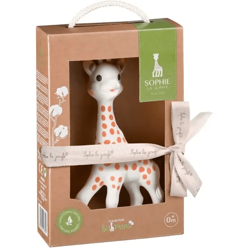 Sophie la Girafe So Pure Teether, Cream and brown