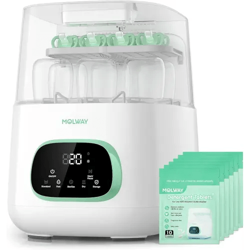 Bottle Washer Pro, All-in-One Baby Bottle Washer and Sterilizer & Dryer, Cleaning Machine for Bottles, Pump Parts & Baby Essentials, Effortless Care, Replaces Hand Washing