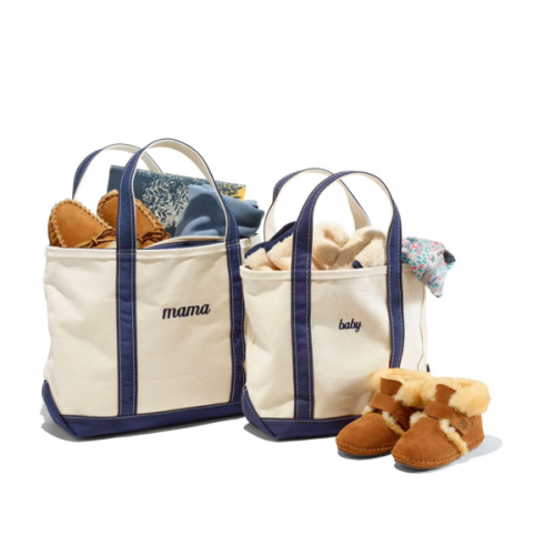 Navy Boat and Tote®, Zip-Top | Tote Bags at L.L.Bean