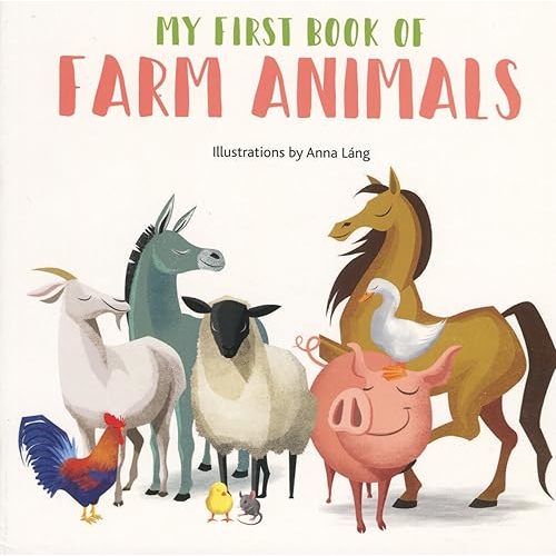 Farm Animals-Board (My First Book of Animals) Board book – April 15, 2020