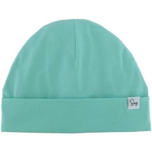Jersey Beanie Hat for Newborn Baby Boys Girls Silky Satin Lined Hats Bonnet Toddler Infant Little Kids Beanies Caps