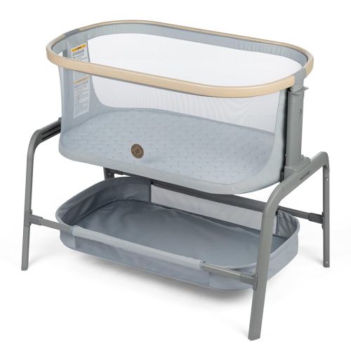 Maxi-Cosi Iora Baby Bassinets Bedside Sleeper, Classic Slate